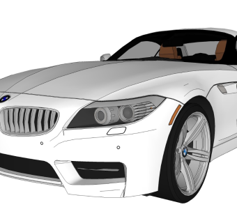 超精细汽车模型 宝马 BMW Z4